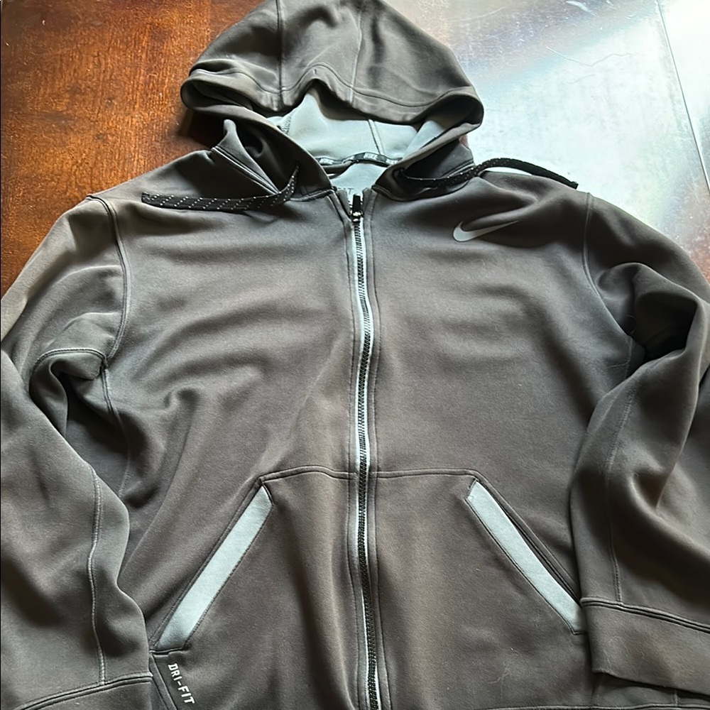 Nike Charcoal Dri-FIT Hoodie